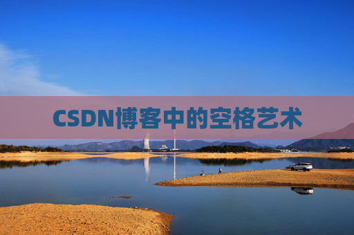CSDN博客中的空格艺术